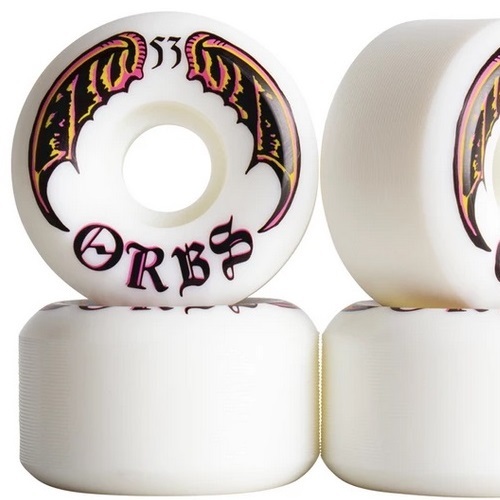 Welcome Orbs Specters White 99A 53mm Skateboard Wheels