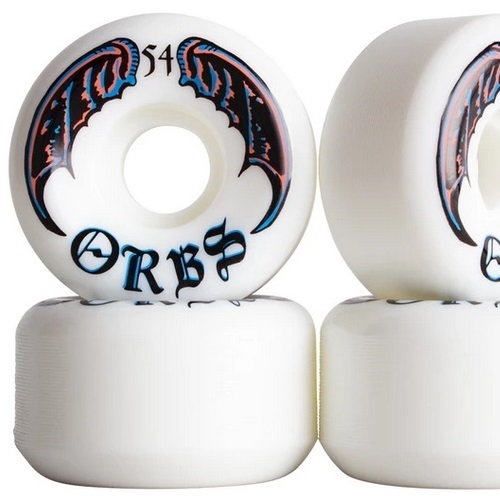Welcome Orbs Specters White 99A 54mm Skateboard Wheels