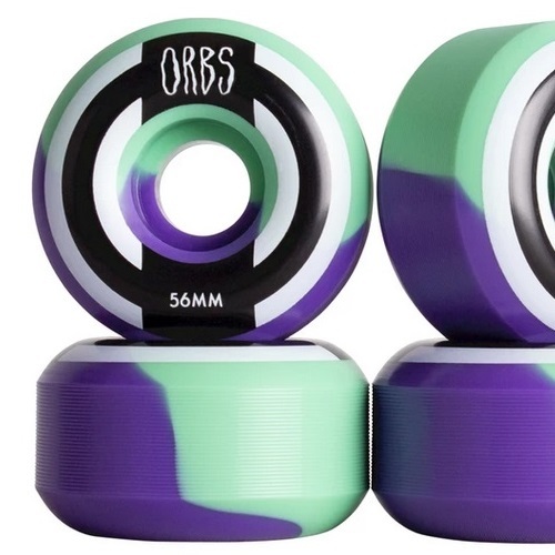 Welcome Orbs Apparitions Mint Lavender 99A 56mm Skateboard Wheels