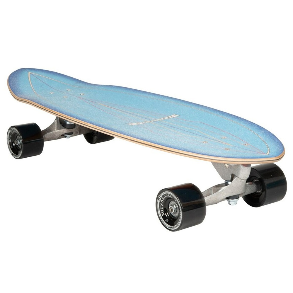 Carver Blue Haze Surfskate CX Raw Trucks Skateboard