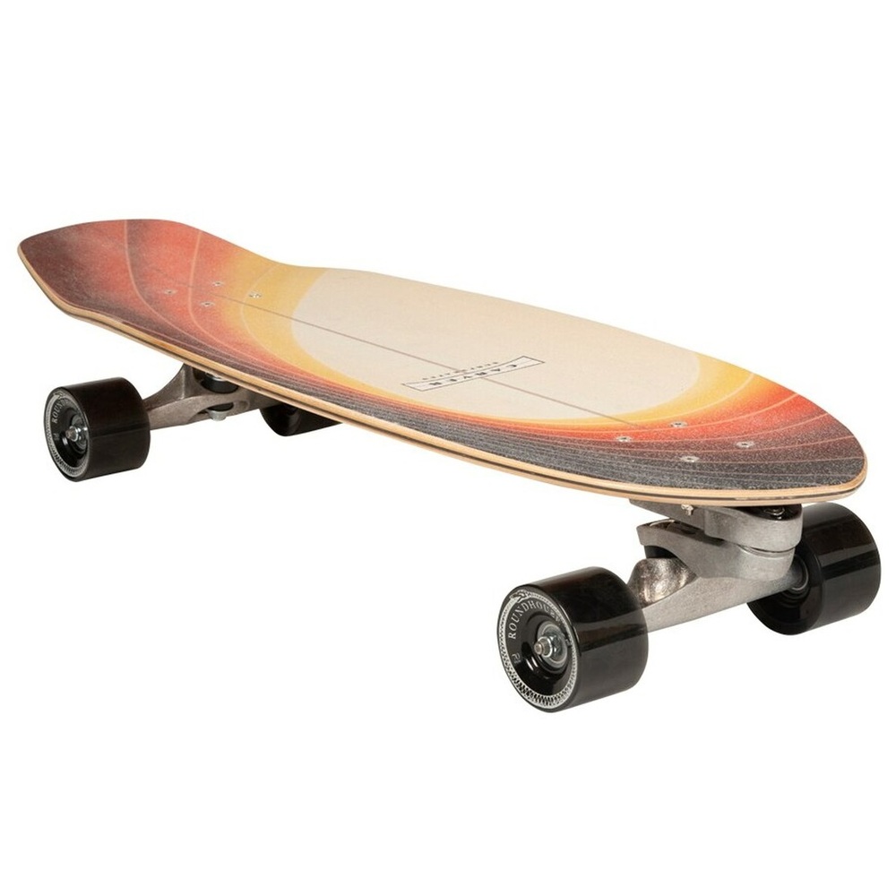 Carver Glass Off Surfskate C7 Raw Trucks Skateboard