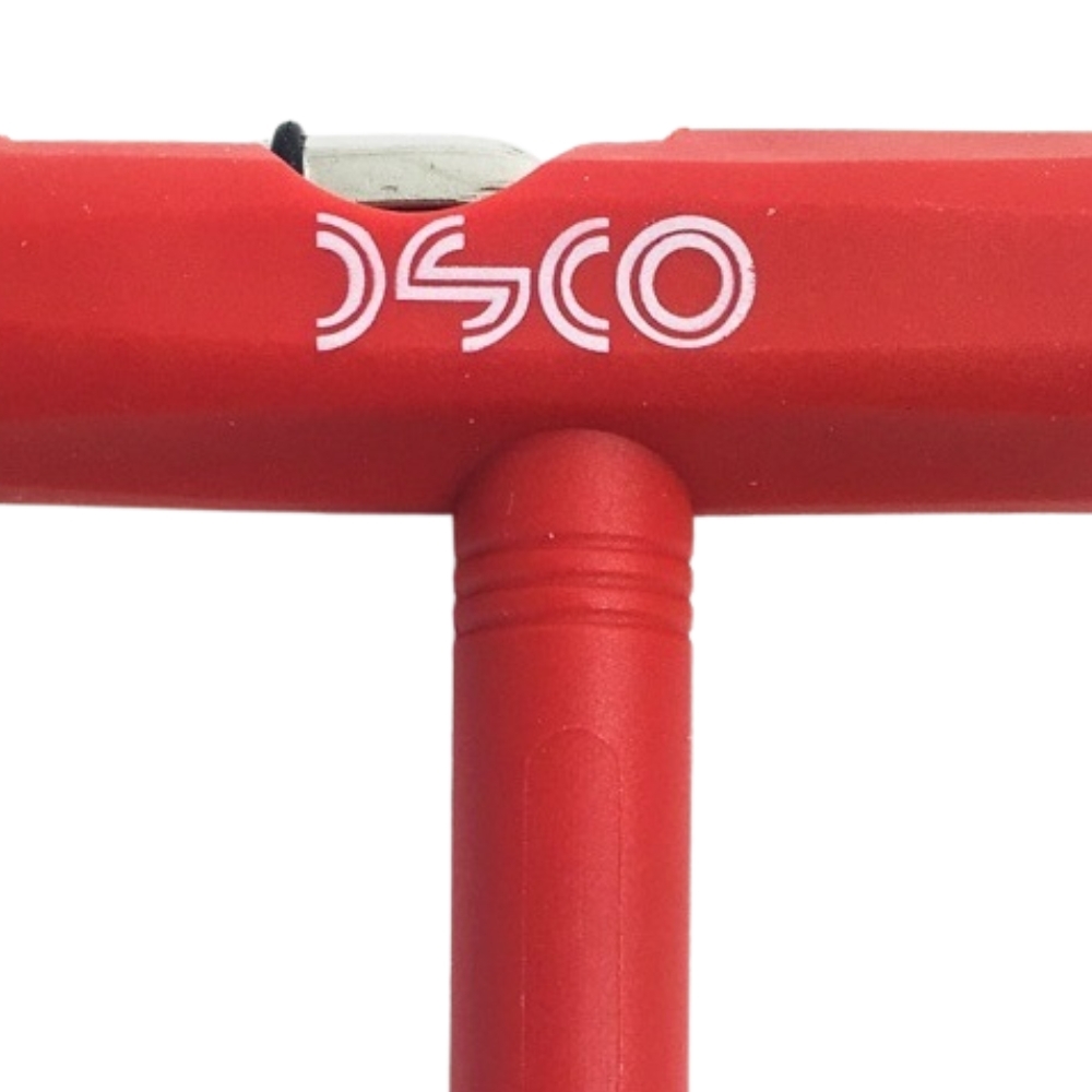 DSCO Red Skateboard Tool