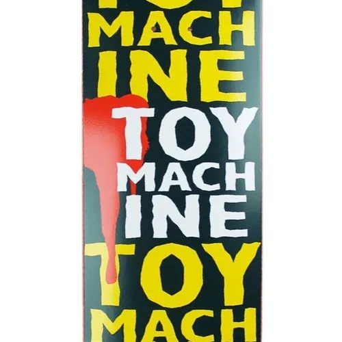 Toy Machine New Blood Black Yellow 8.25 Skateboard Deck