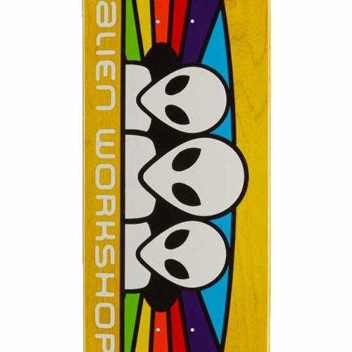 Alien Workshop Spectrum Yellow 8.25 Skateboard Deck