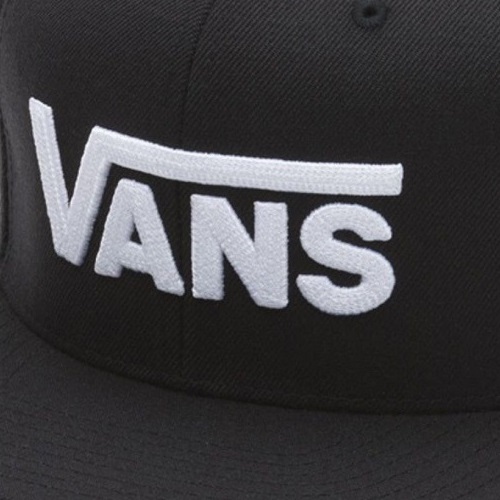 Vans Drop V II Black White Snapback Adjustable Hat