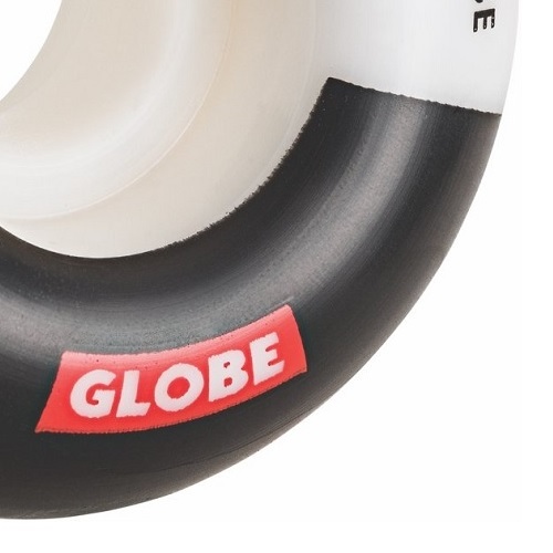 Globe G1 Street White Black Bar 99A 52mm Skateboard Wheels