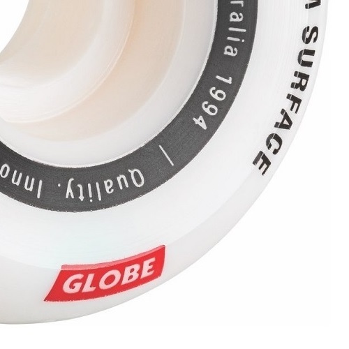 Globe G2 Conical White Essential 101A 53mm Skateboard Wheels