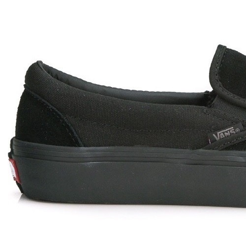 Vans Slip On Pro Blackout Shoes [Size: US 4]