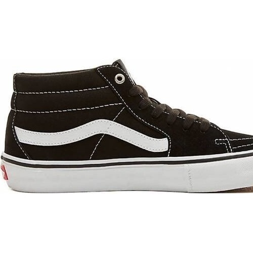 vans mid pro black