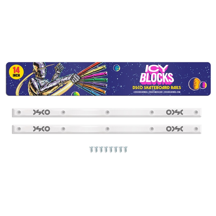 DSCO Icy Blocks Milky Way Skateboard Rails