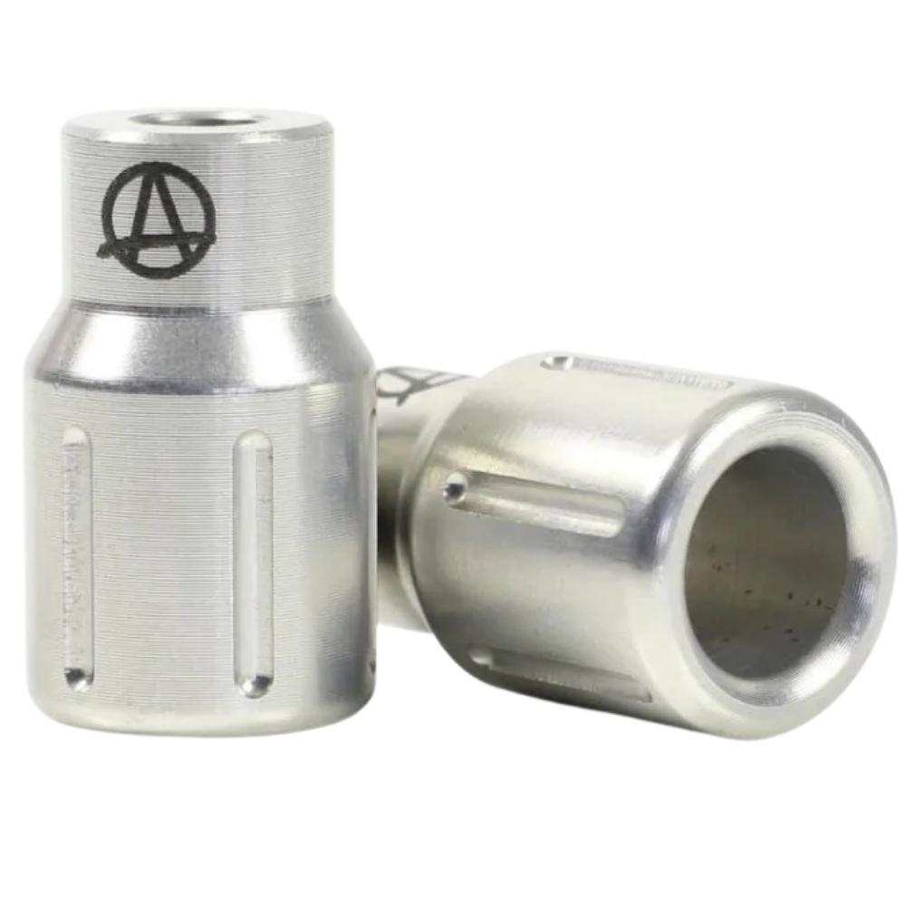 Apex Barnaynay Silver Scooter Pegs