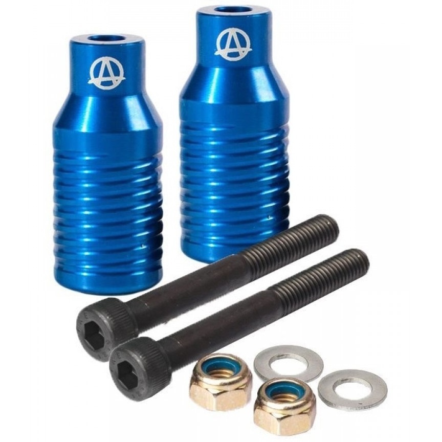 Apex Bowie Blue Scooter Pegs