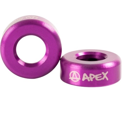 Apex Aluminium Purple Bar Ends Pair