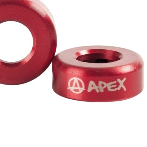 Apex Aluminium Red Bar Ends Pair