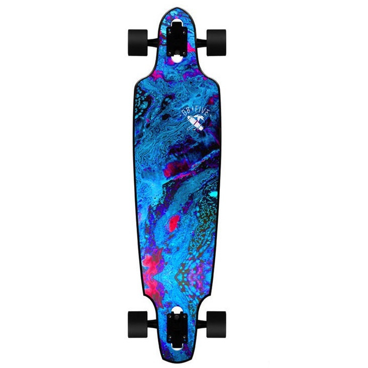 Obfive Plasma Drop Through 38 Longboard Skateboard