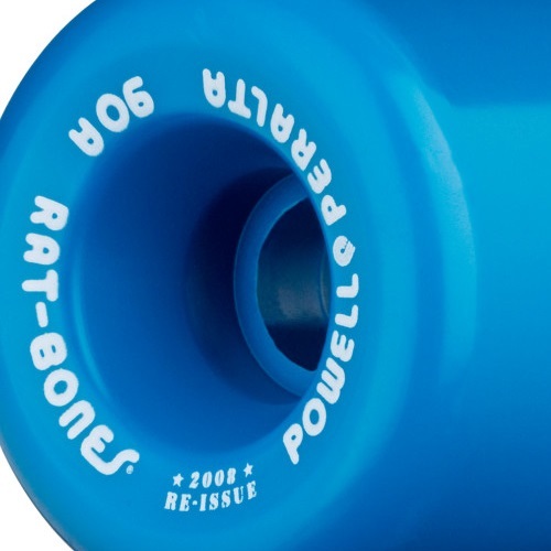 Powell Peralta Rat Bones Blue 90a 60mm Skateboard Wheels