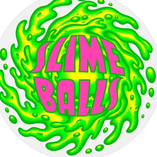 Slime Balls Slime Logo Sticker