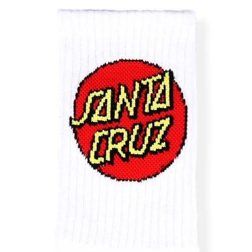 Santa Cruz 4 Pairs White Socks
