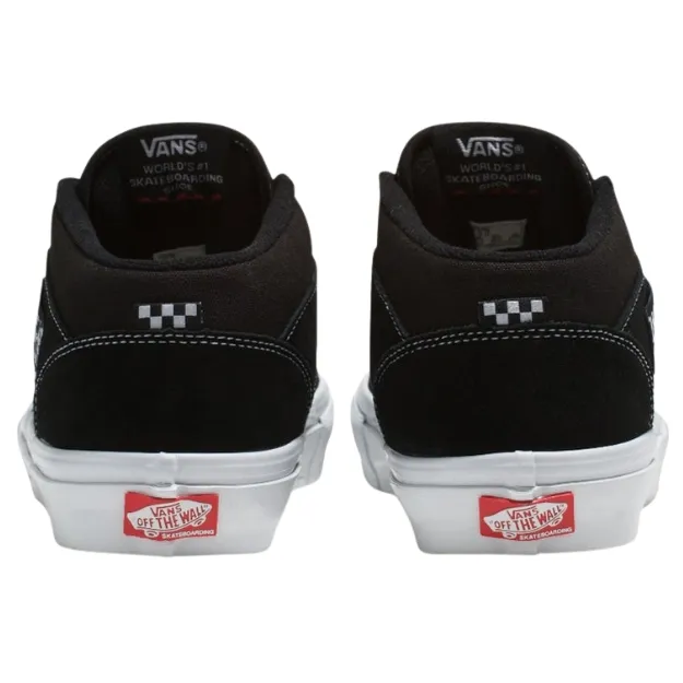 Vans Skate Half Cab Black White Shoes [Size: US 7]