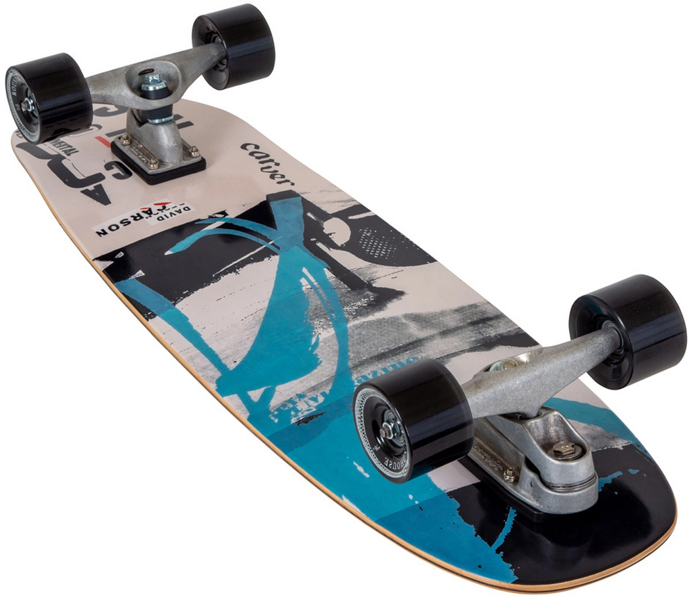 Carver Carson Proteus Surfskate C7 Trucks Silver Skateboard