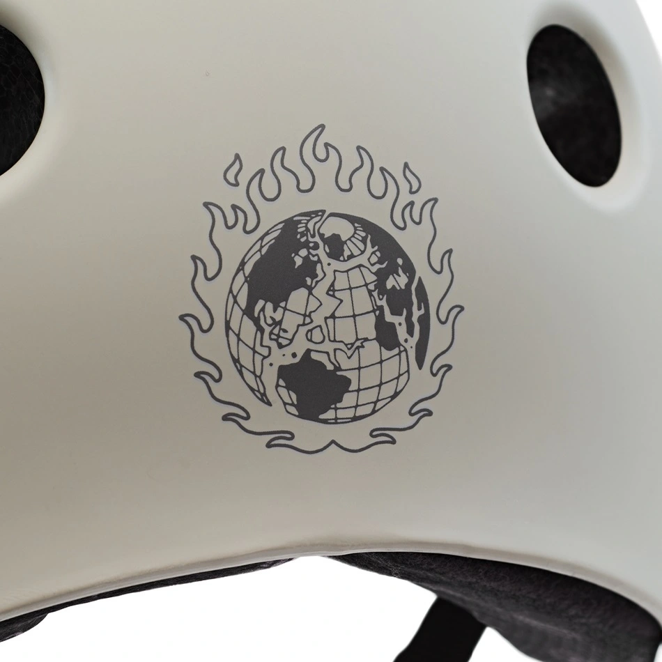 Globe Goodstock Matte Gunmetal Bandana Certified Helmet [Size: L-XL]