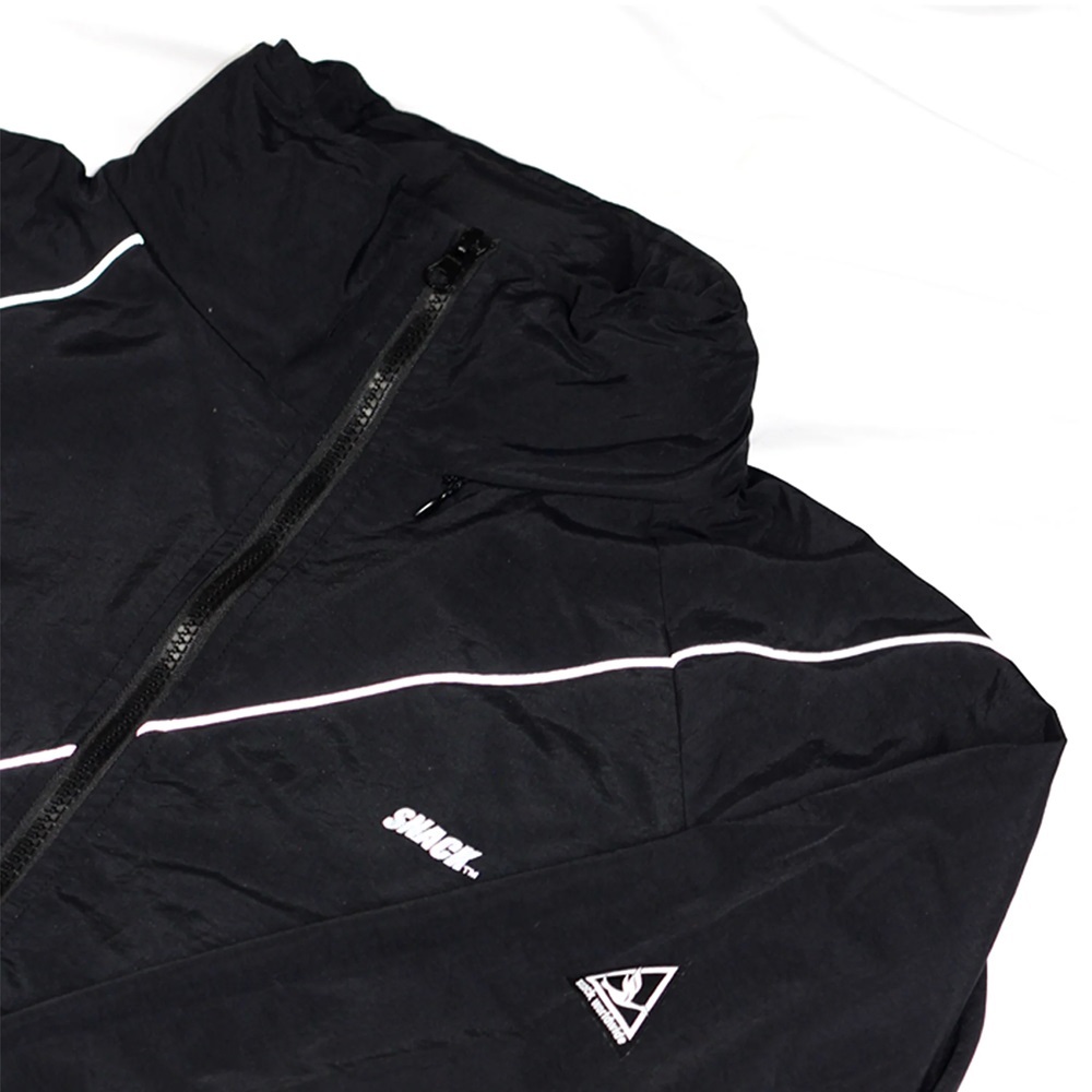 Snack Skateboards Alive Wave Black Reflective Jacket [Size: M]