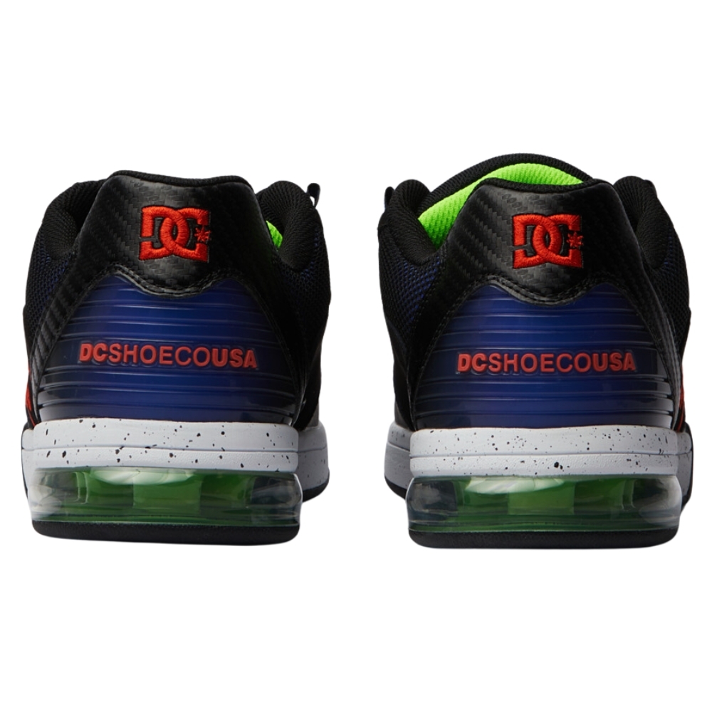 DC Versatile LE Black Red Blue Mens Skate Shoes [Size: US 10]