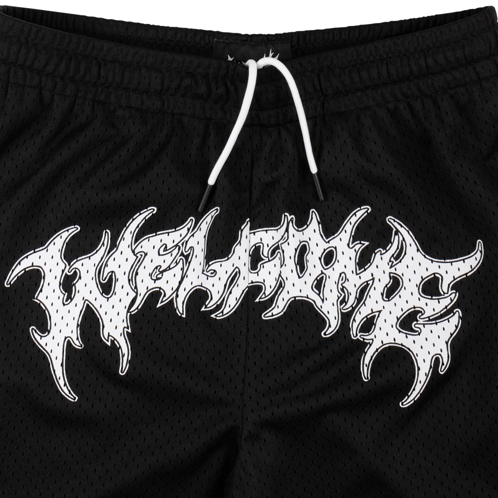 Welcome Skateboards Barb Mesh Black Shorts [Size: XS]