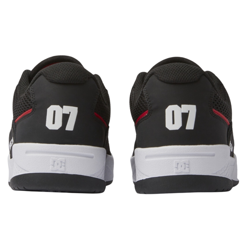 DC Construct Black Hot Coral Mens Skate Shoes [Size: US 10]