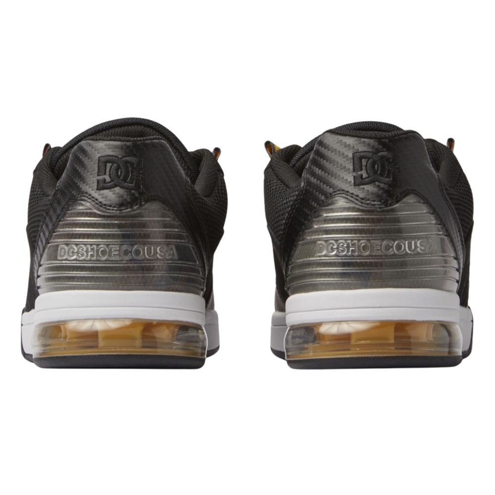 DC Versatile Black Camo Print Mens Skate Shoes [Size: US 10]
