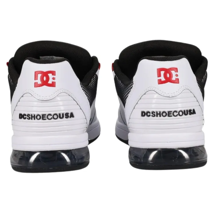 DC Versatile White Black Red Mens Skate Shoes [Size: US 9]