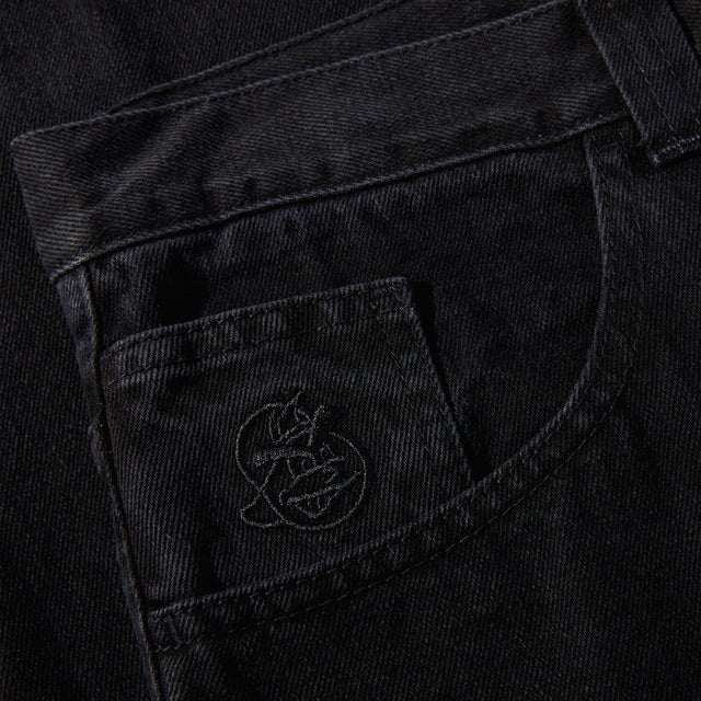 Polar Skate Co 93! Pitch Black Pants [Size: 32/32]
