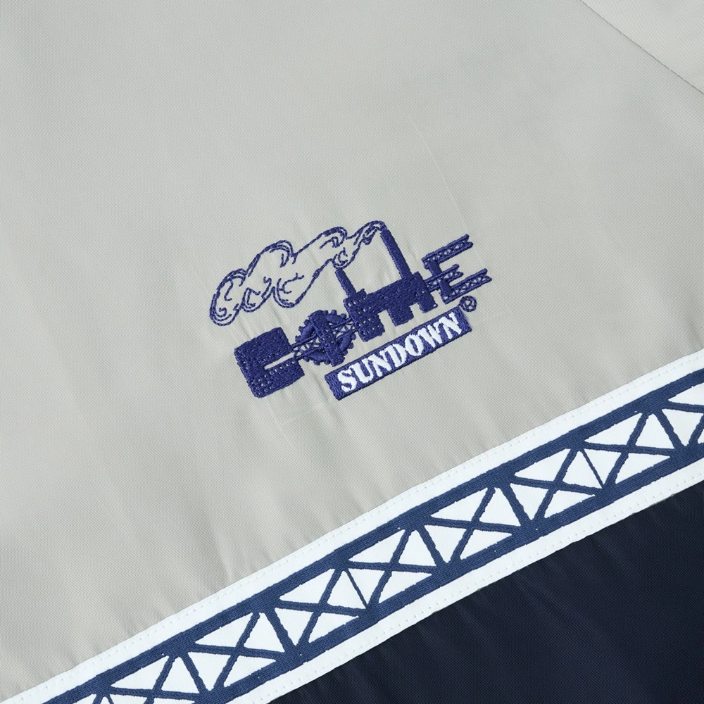 Come Sundown Stacks Grey Navy Jacket [Size: M]