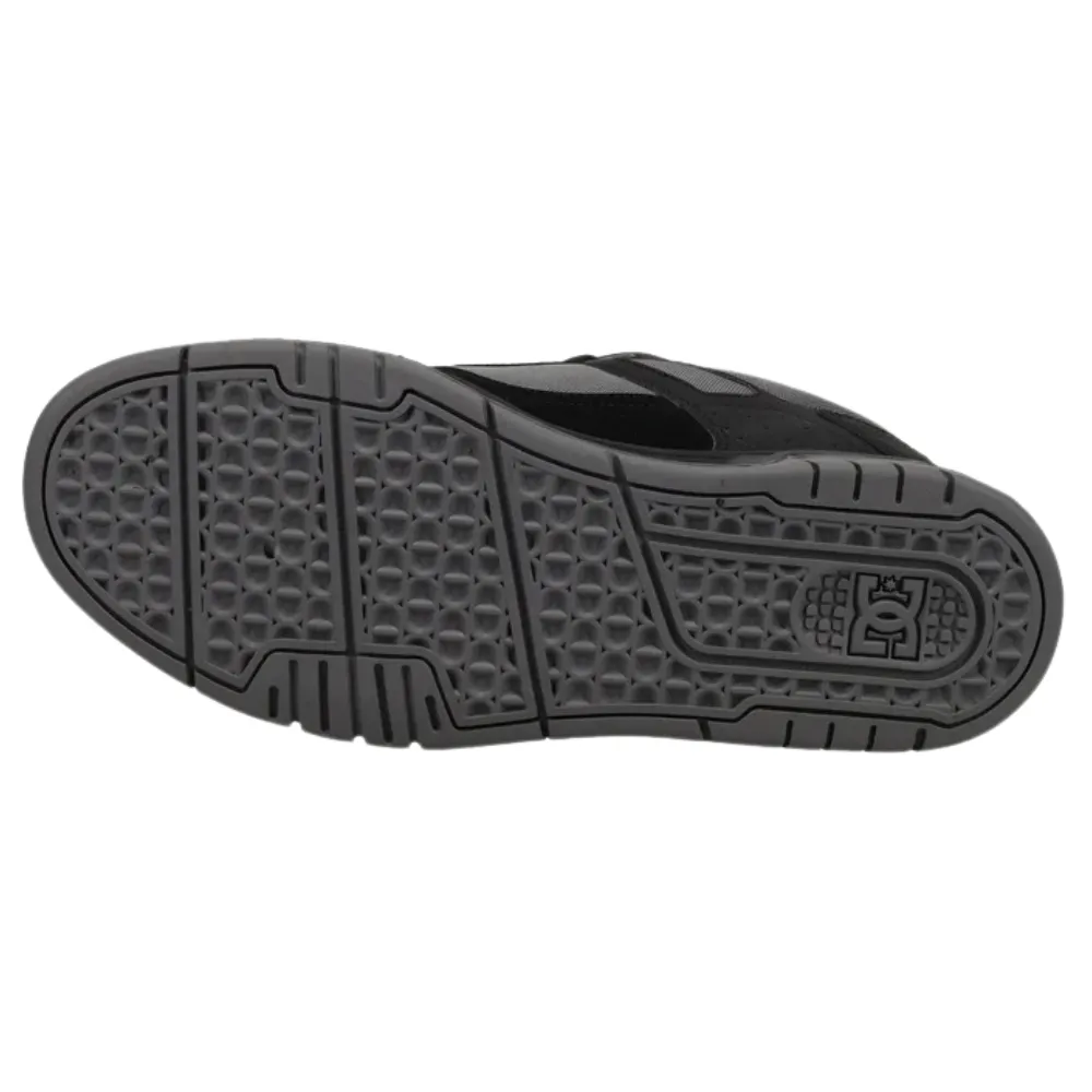 DC Stag Black Lime Mens Skate Shoes [Size: US 9]