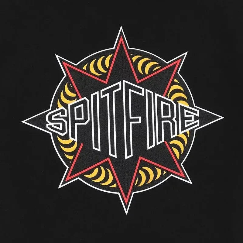 Spitfire Sure Shot Black Zip Hoodie [Size: M]