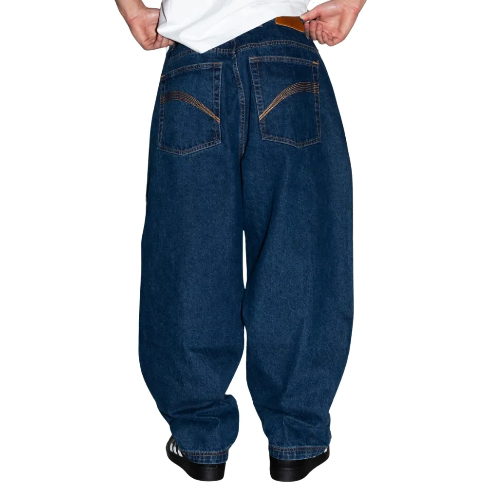 Ichpig Pigasus Washed Inidigo Denim Jeans [Size: S]