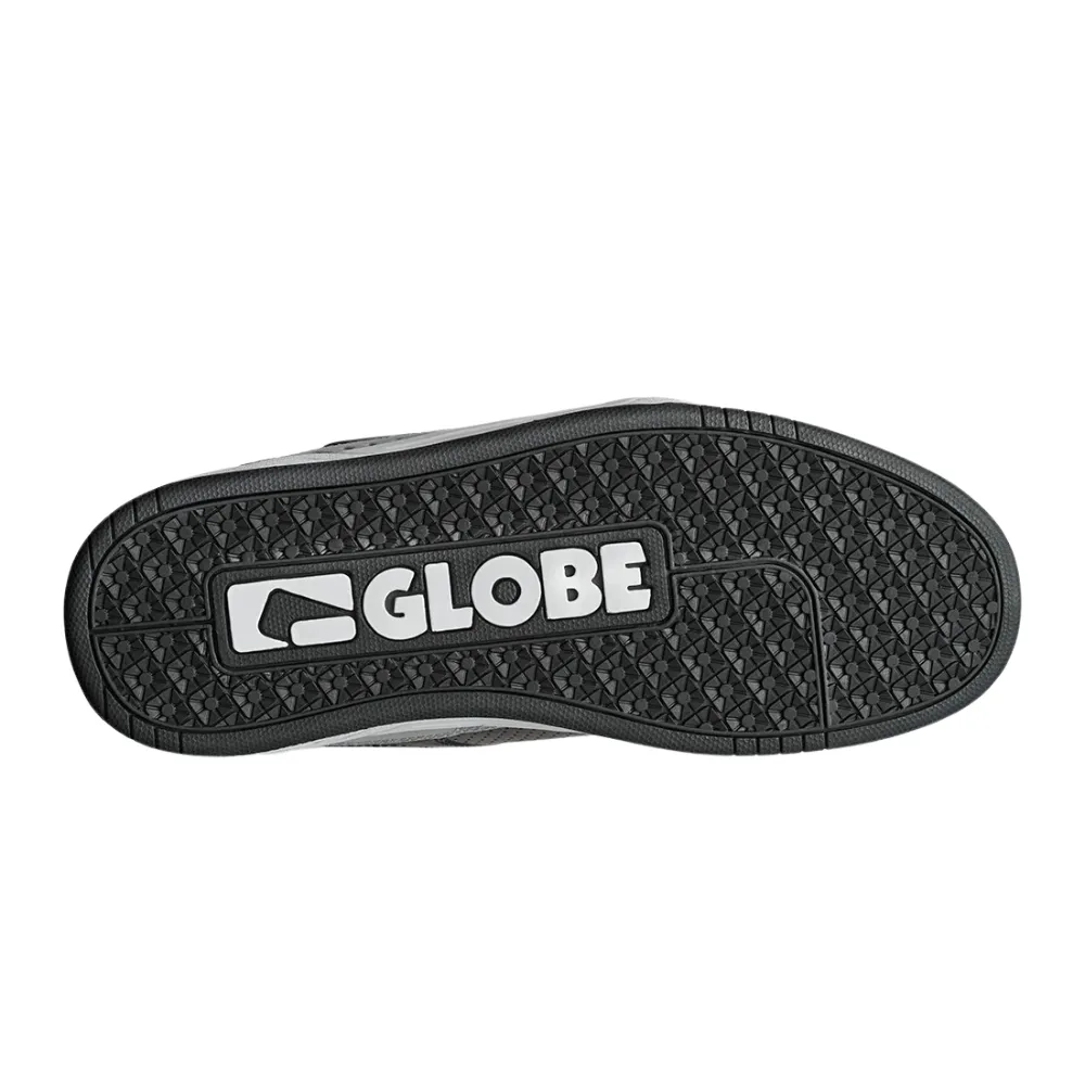 Globe Fusion Black Steel White Mens Skate Shoes [Size: US 9]