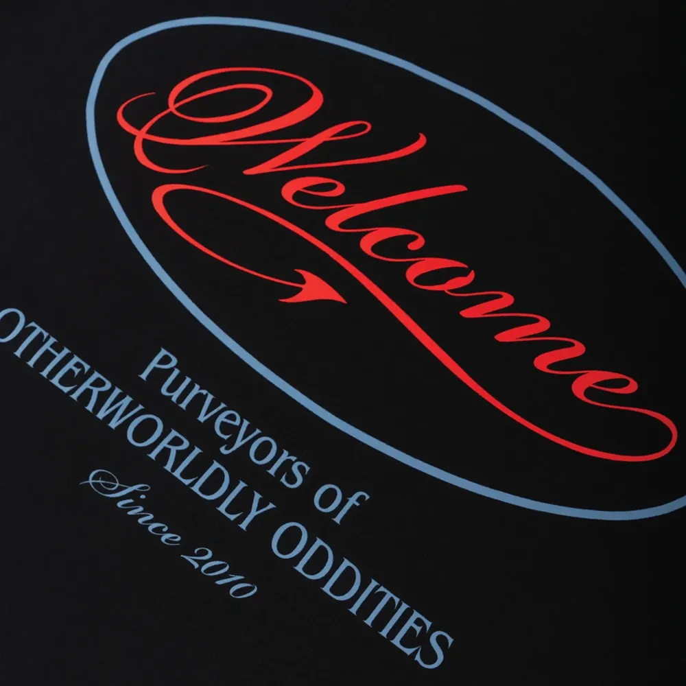 Welcome Skateboards Trade Black T-Shirt [Size: M]