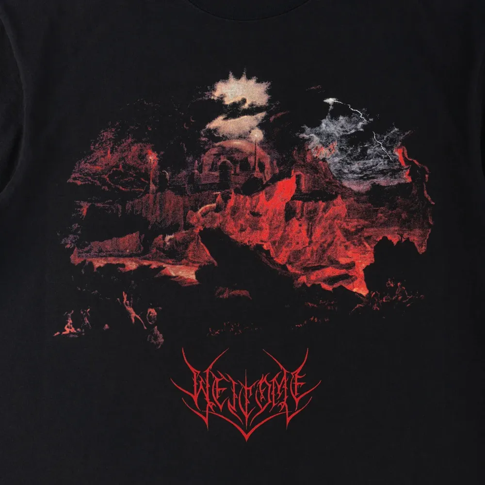 Welcome Skateboards Aldous Black T-Shirt [Size: M]