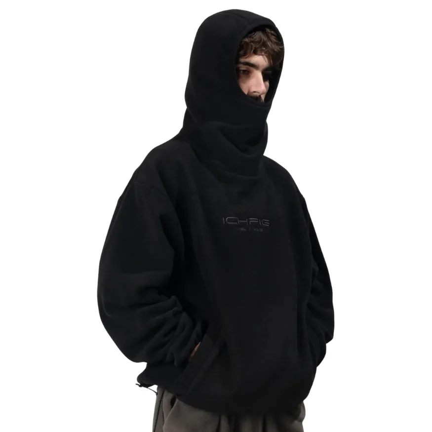 Ichpig Polar Hi Guard Black Hoodie [Size: M]