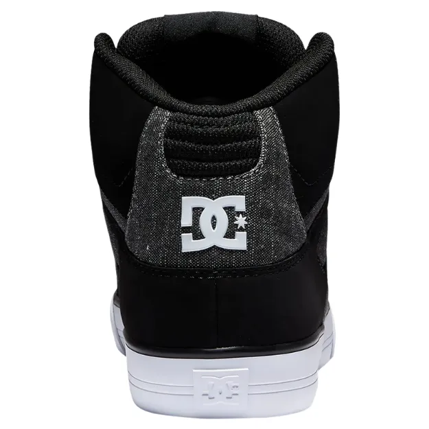 DC Pure High Top WC Black Battleship Mens Skate Shoes [Size: US 11]