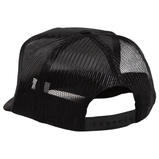 Thrasher Who Cares Black Snapback Hat