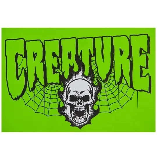 Creature Bonehead 2 Relic Sticker [Colour: Black]