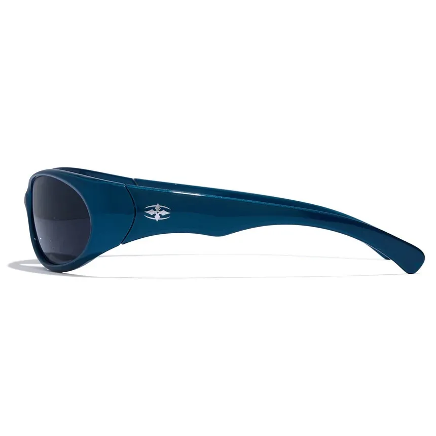 Ritual Vision Demon Speed Metallic Blue Grey Sunglasses