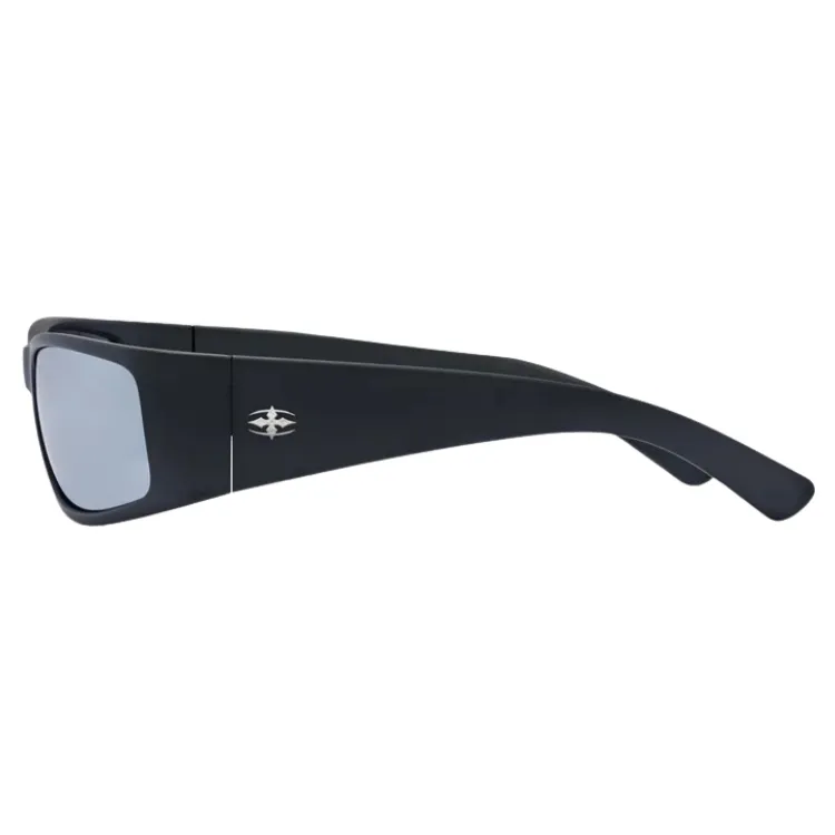 Ritual Vision Doomsday Machine Matte Black Silver Grey Polarised Sunglasses