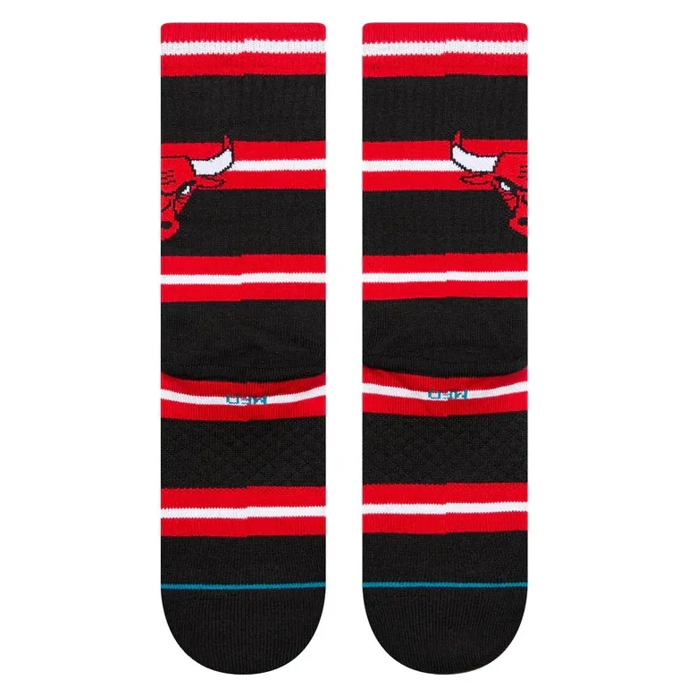 Stance Prep Chicago Bulls Black Large Mens Socks