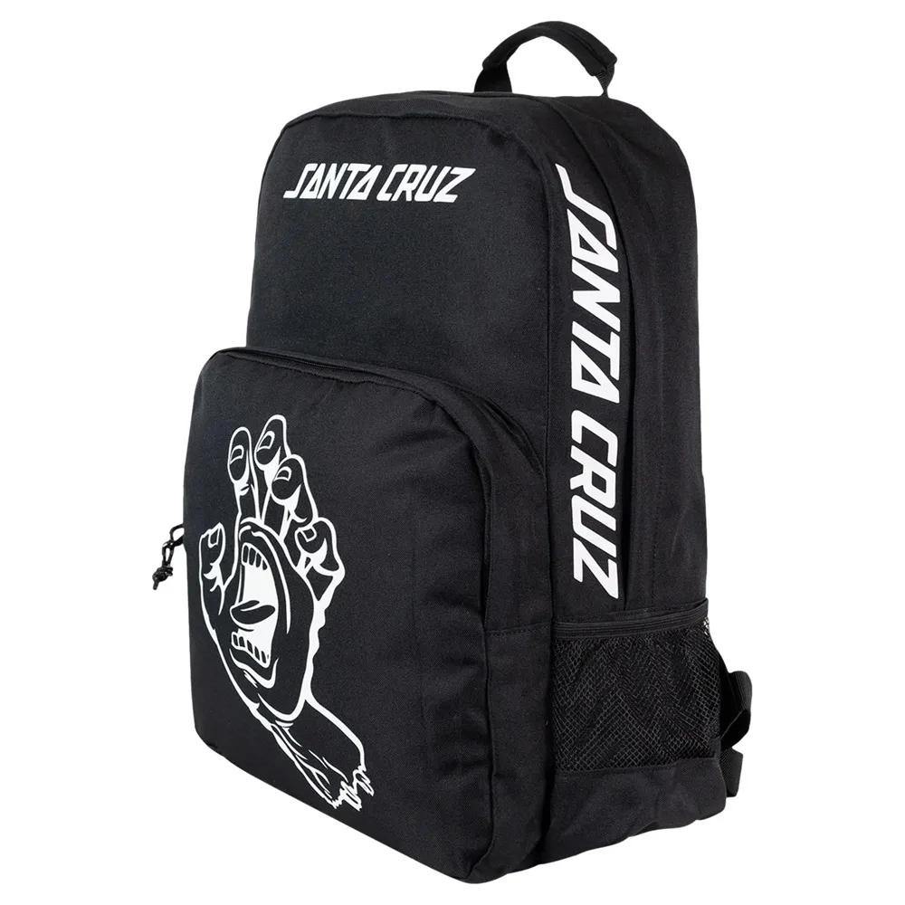 Santa Cruz Screaming Hand Mono Black Backpack