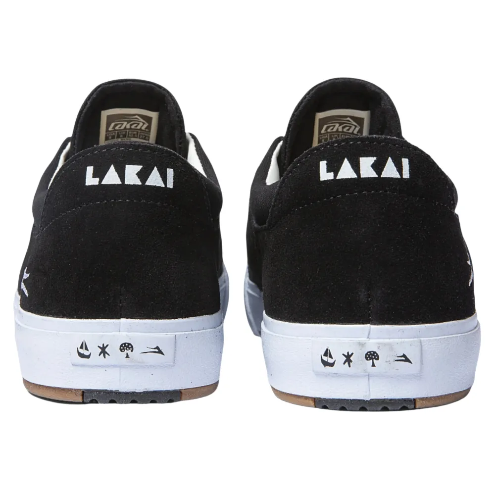 Lakai Wilkins Black Suede Mens Skate Shoes [Size: US 11]