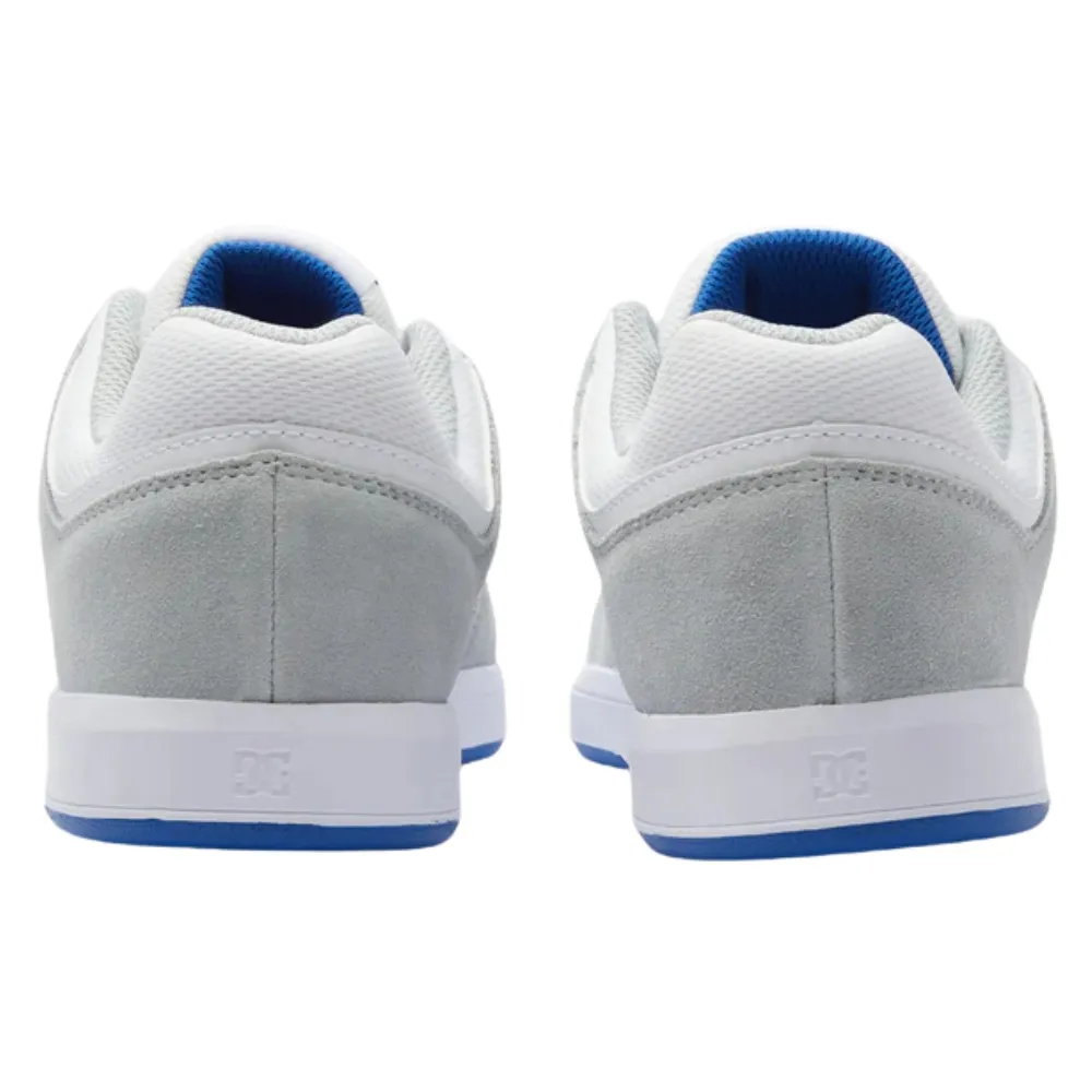 DC Cure White Grey Blue Mens Skate Shoes [Size: US 12]