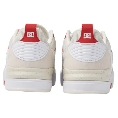 DC Ascend S White Red Mens Skate Shoes [Size: US 9]